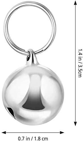 Dog Collar Bells 6PCs Cat Collar Bells Copper Bell Training Charm for Pet Cat - Image 2