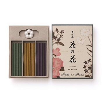Hana-no-Hana Assortment 30 Sticks (Rose, Lily, & Violet) by NIPPON KODO