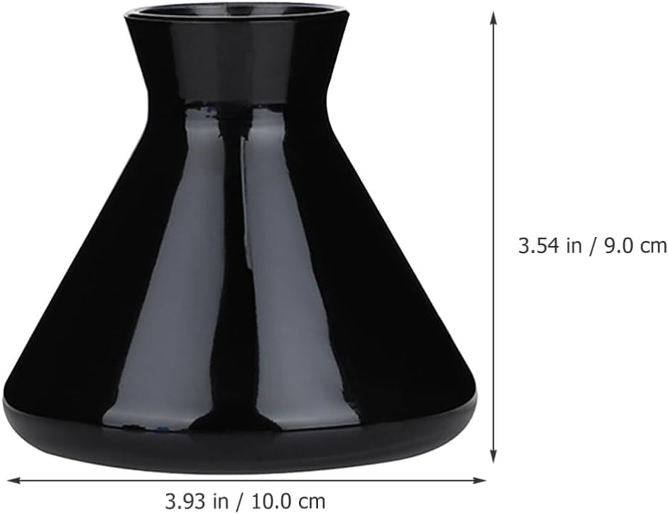 Glass Diffuser Bottles, Black Empty Reed Diffuser Bottle Fragrance Accessories - Image 7