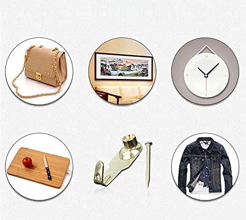 Picture Hangers, 120 Pieces Professional Photo Frame Hooks, Heavy Duty Picture - Image 4