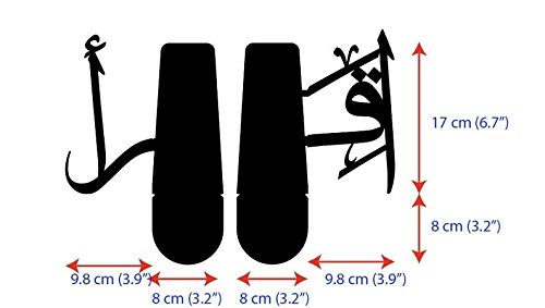 Arabic Metal Bookend | Home Decor or Islamic Decor for Table or Shelves - Image 5