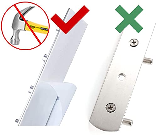 Self Adhesive Key Hook and Hanger, Stainless Steel Heavy Duty Hanger Robe Towel - Image 2