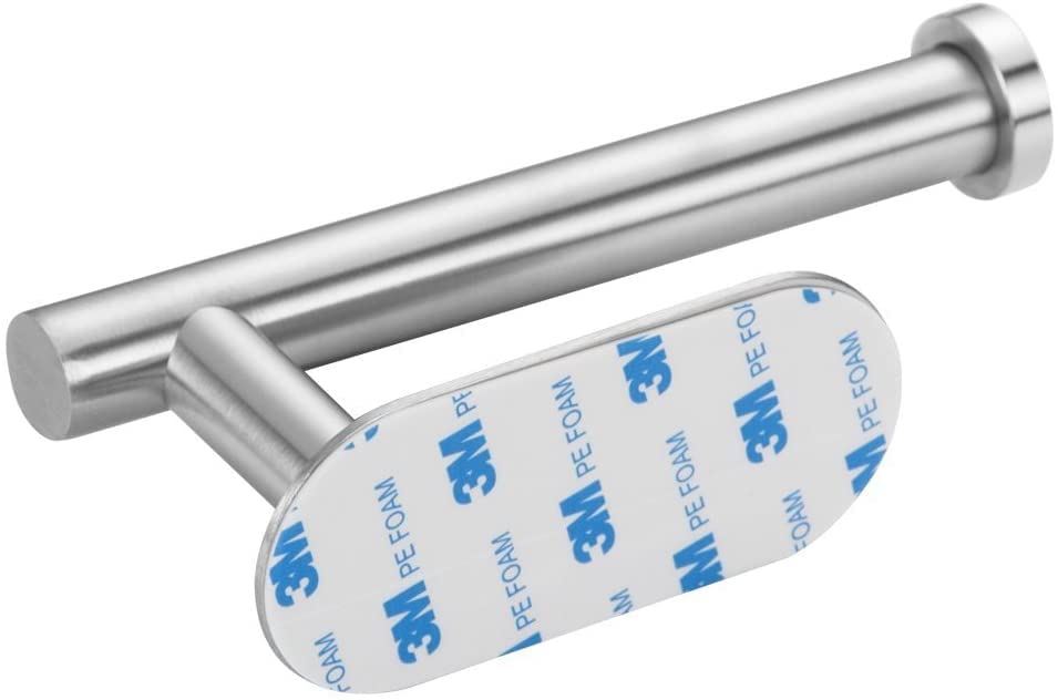 Toilet Paper Holder Self Adhesive, Kitchen Washroom Adhesive Toilet Tissue Roll - Image 7