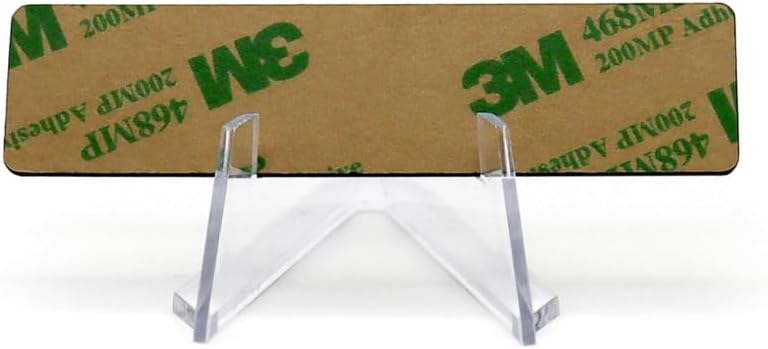 No Junk Mail Silver Acrylic Door Sign Engraved Plaque Letterbox Sign Self - Image 2