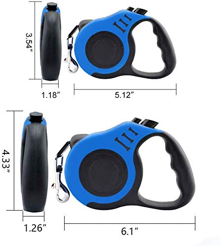 Retractable Dog Leash, 5M/16 Ft Dog Walking Leash for Small to Large Dogs - Image 5