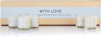 Vanilla Crème Miniature Scented Candles 6 x 30g (6 Pack Scented Candles)