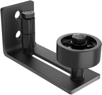 Adjustable Floor Guide for Sliding Barn Door, Wall Mount System