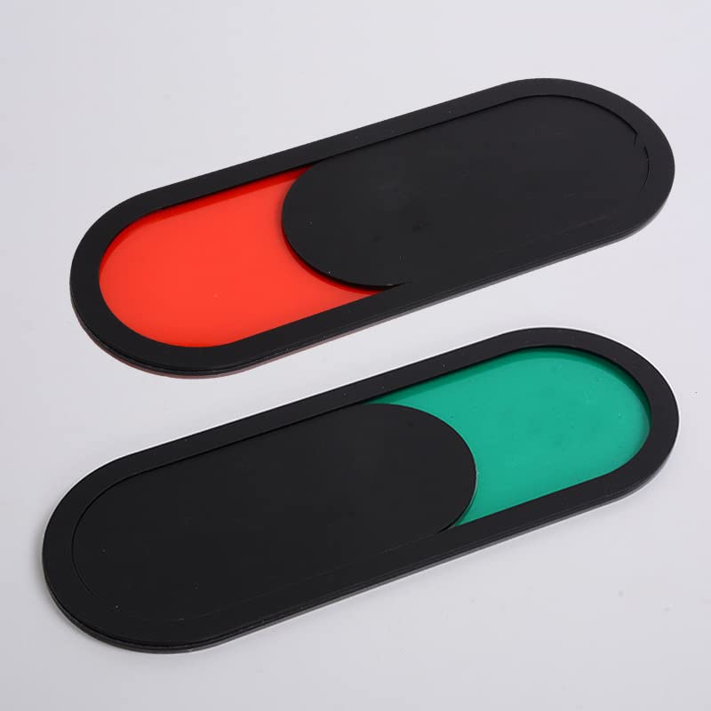 3.9 × 1.6 Inch Black Vacant Sign, Oval Acrylic Sign, Sliding Privacy Sign, Door - Image 4