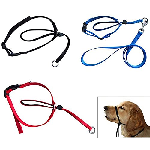 Dog Collars & Leashes Pet Head Collar Gentle Control Leash Leader Stop Pulling - Image 2