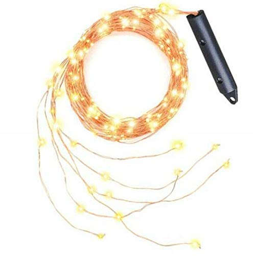 Outdoor LED Solar Lights String Waterfall Fairy Icicle Lights Party Garden - Image 3