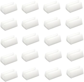 20 Pcs Rectangle Shaped Non-Slip Chair Legs Tip Protectors, Chair Leg