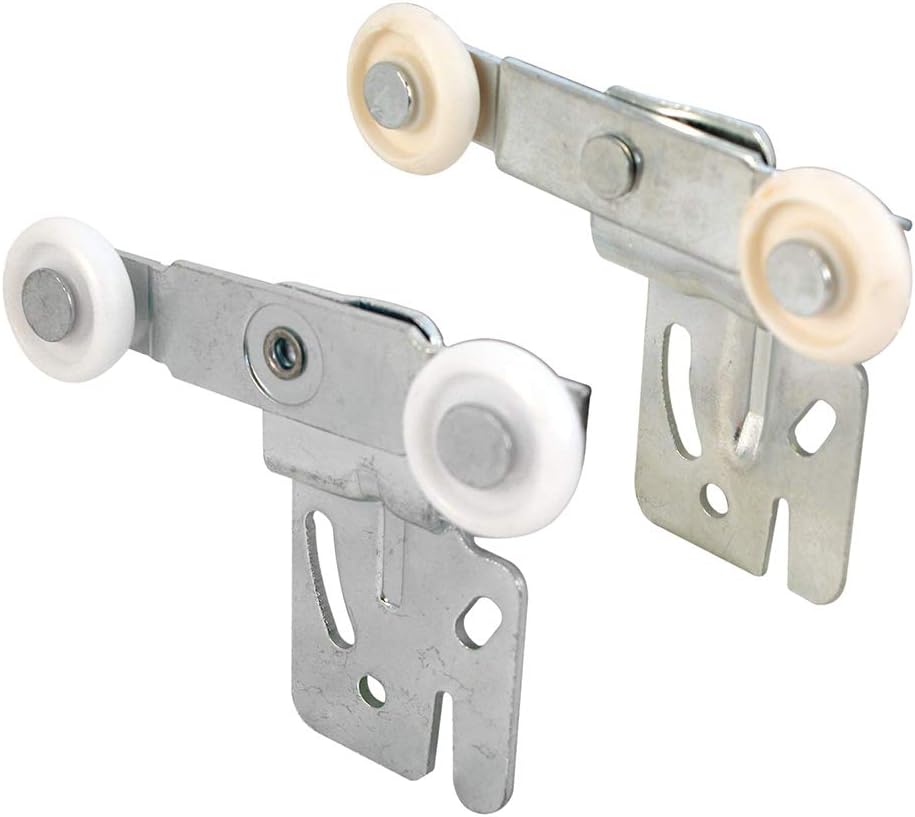 Sliding Closet Door Tandem Roller Kit (2 Pair) Steel 0.87