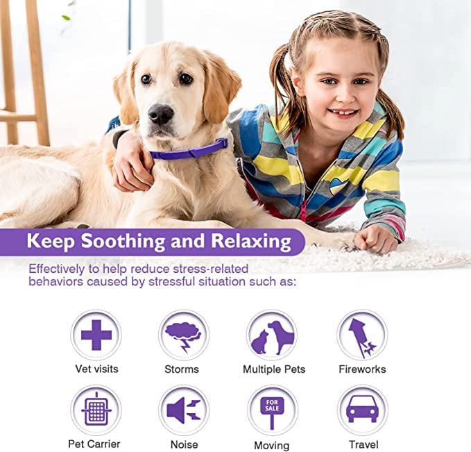 3 Pieces Cat Adjustable Calming Collar, Reduce Anxiety for Pets, 15 Inches - Image 4
