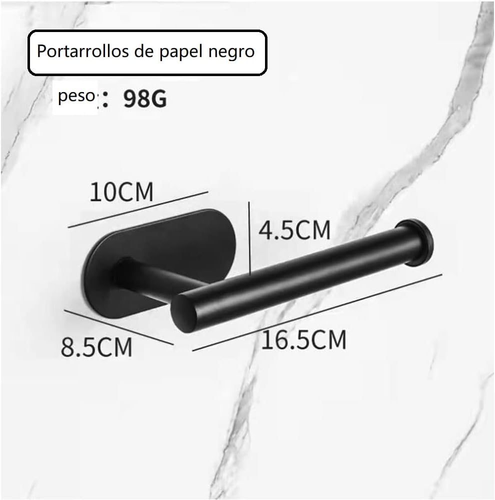 Toilet Paper Holder Self Adhesive - Kitchen Washroom Adhesive Toilet Roll Holder - Image 2