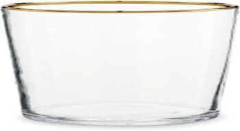 Glass Tea Light Holder, 9cm x 12cm