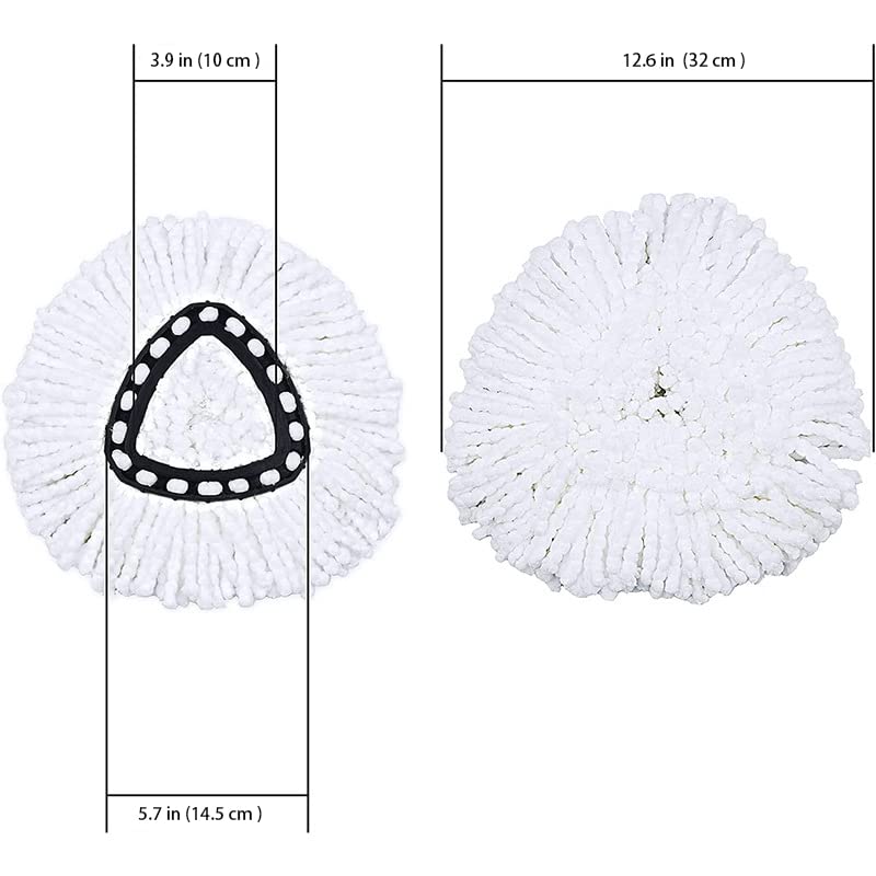 4 Pcs Spin Mop Replacement Head for vileda,Compatible with O-Cedar EasyWring - Image 4