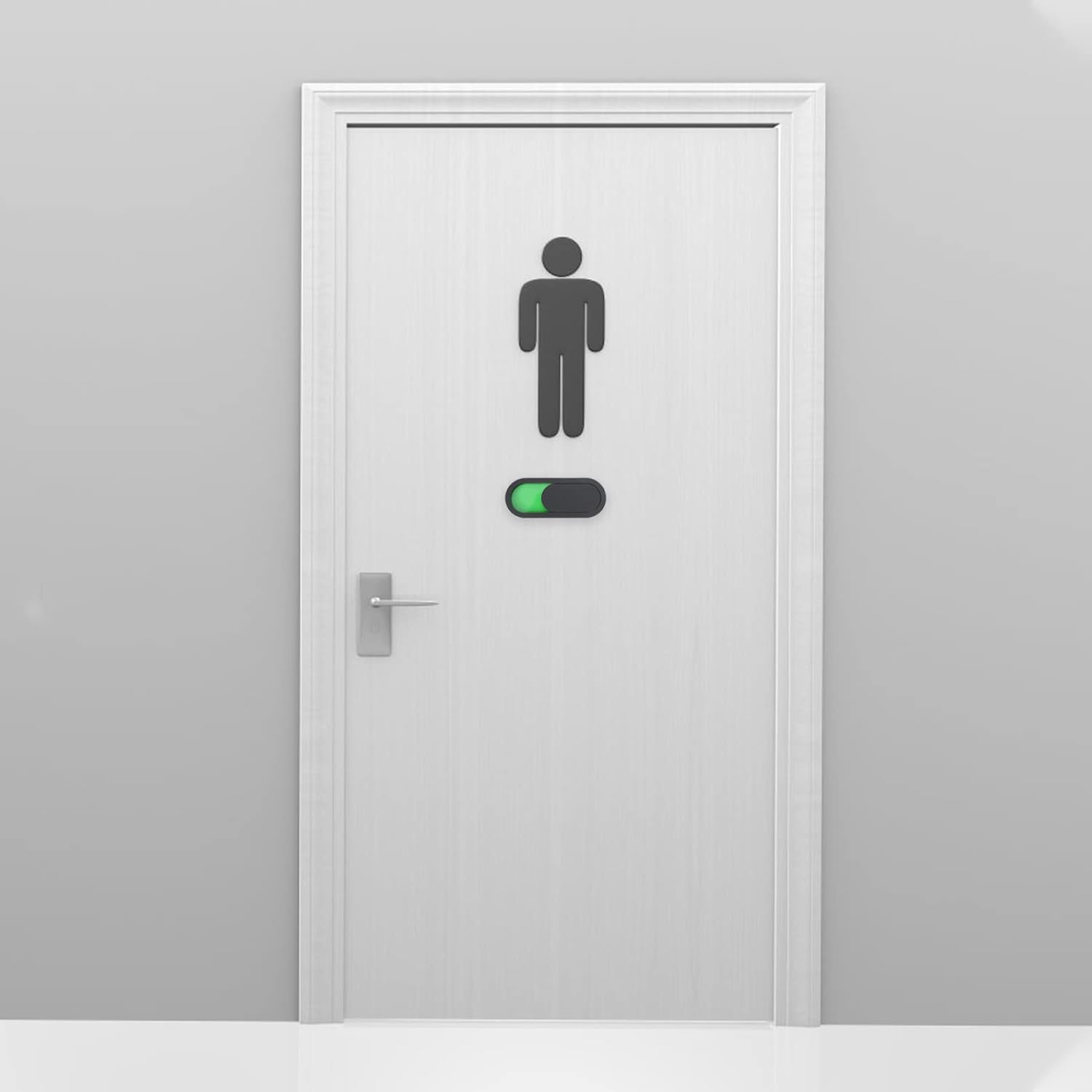 Privacy Sign, Premium Vacant Occupied Sign Slider Door Indicator Pasteable - Image 7