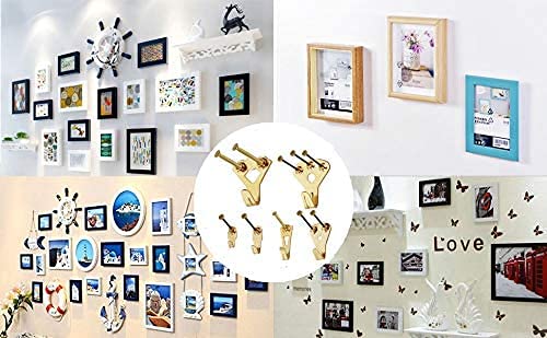 Picture Hangers, 120 Pieces Professional Photo Frame Hooks, Heavy Duty Picture - Image 5
