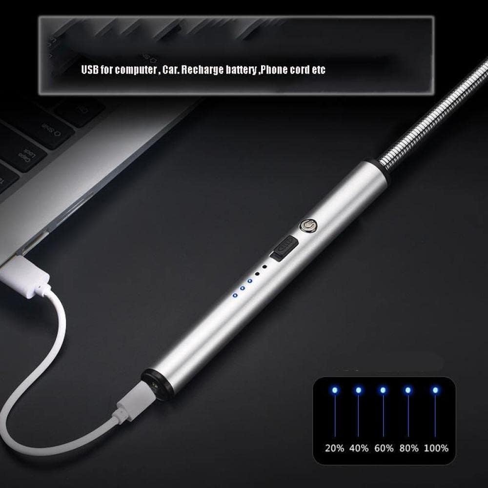 Rechargeable Electric Lighter, Upgraded Candle Lighter, Windproof Safety Switch - Image 5