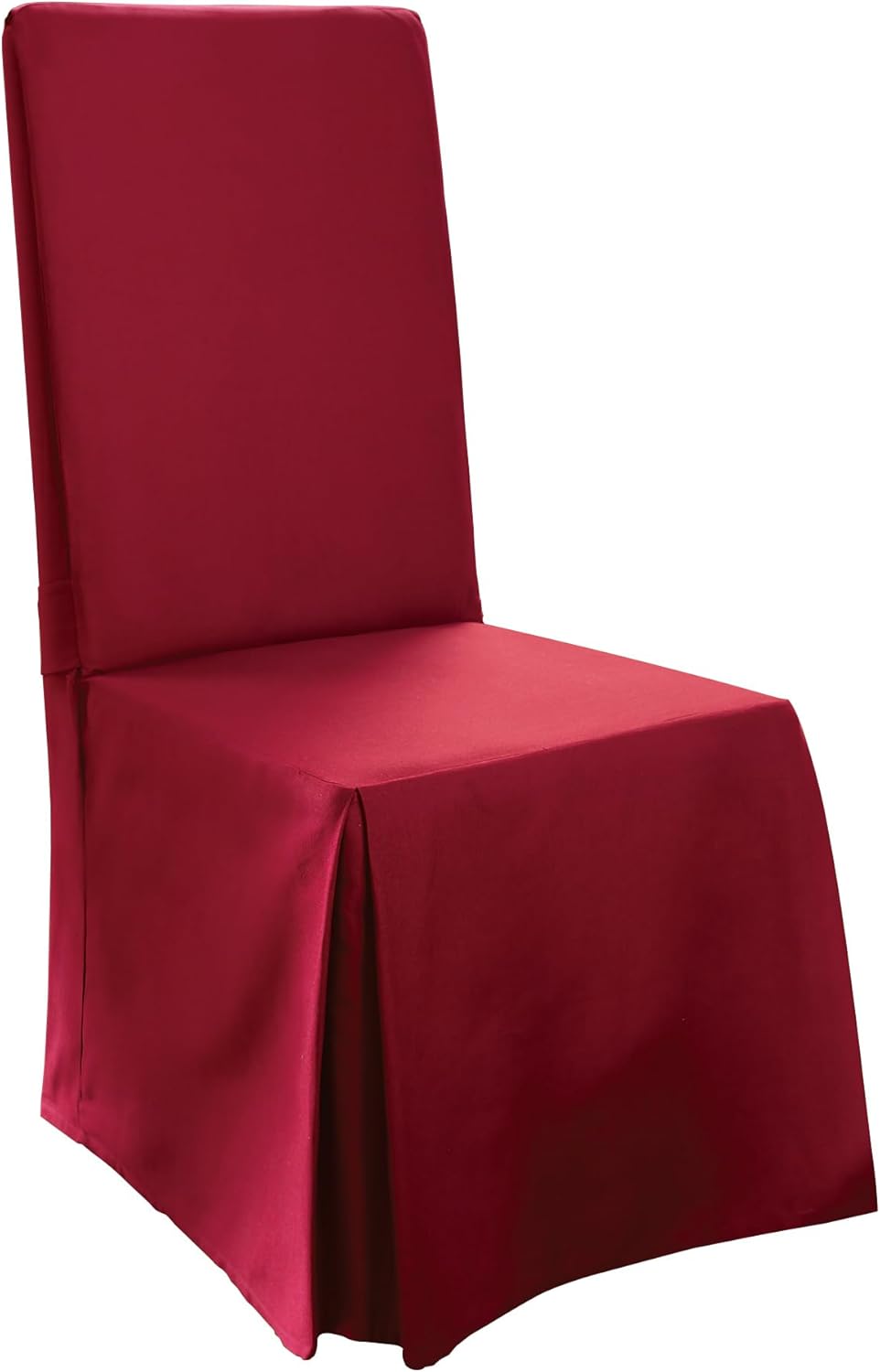 Long Dining Chair Slipcover - Cotton Duck - Up to 42 Inches Tall - Image 3