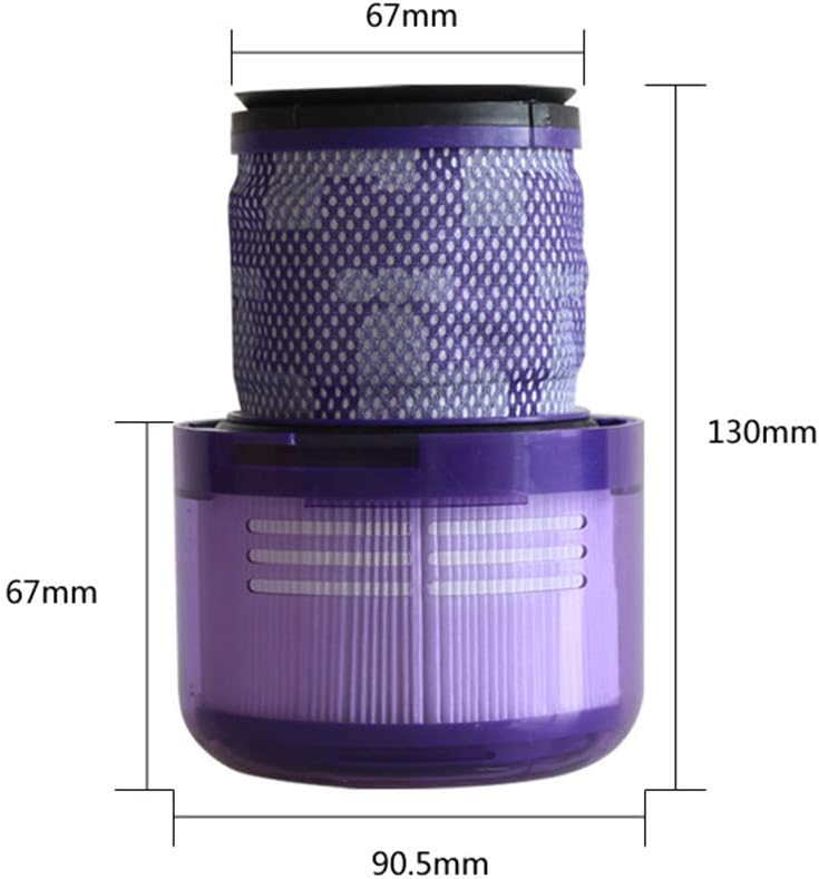 2pcs Washable Big Filter Replacements Unit for Dyson v11 filter&Sv14 Cyclone - Image 2