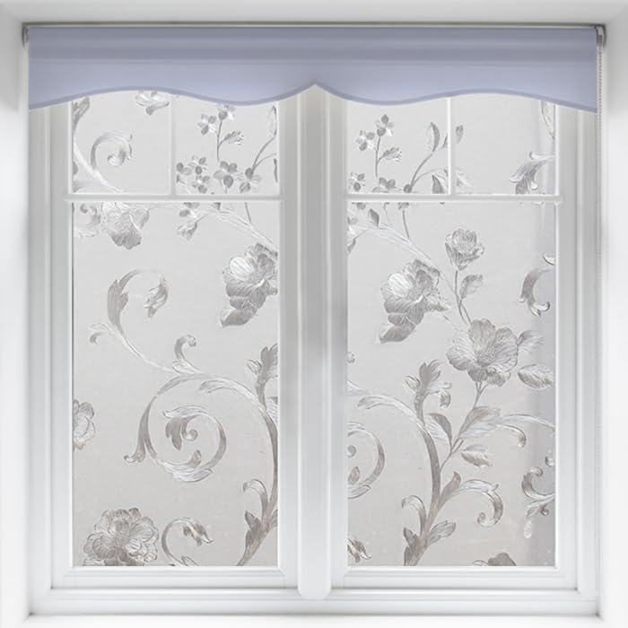 Window Film Privacy Film Frosted Decorative No Glue Self Static Cling Anti UV - Image 3