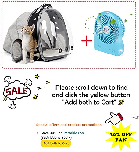 Cat Carrier Backpack, Expandable Pet Backpack for Small Dog, Space Capsule - Image 6