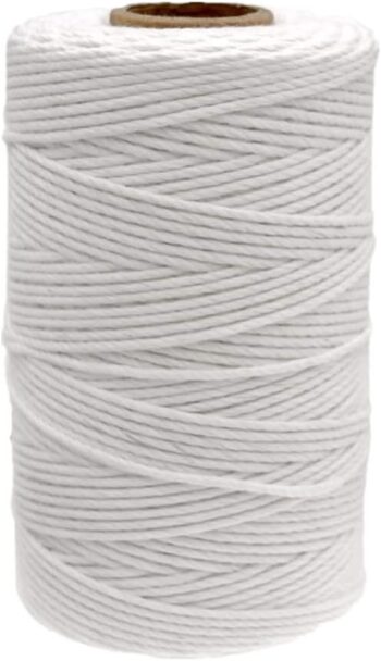 1312Feet White String Cotton Twine String for Craft/Kitchen/Butchers