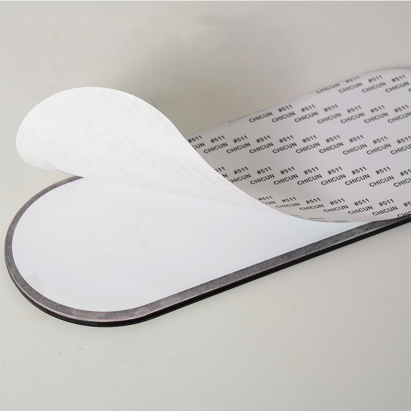 3.9 × 1.6 Inch Black Vacant Sign, Oval Acrylic Sign, Sliding Privacy Sign, Door - Image 2