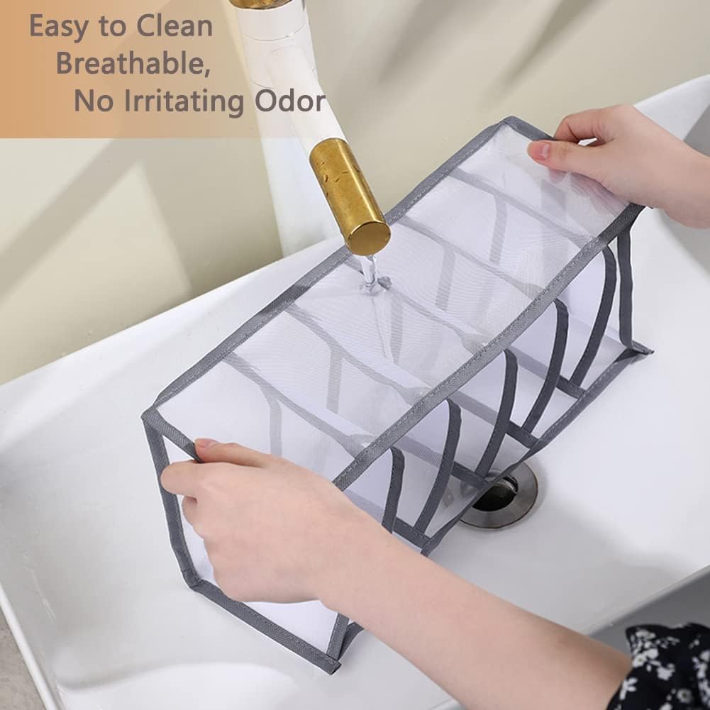 6 Pack Wardrobe Clothes Organiser for Jeans,organiser for folded clothes - Image 7
