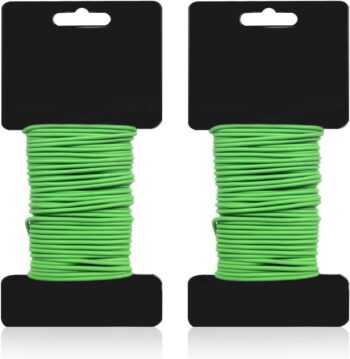 Garden Plant Twist Tie, 2 Packs Reusable Heavy Duty Soft Plant Metal Wire