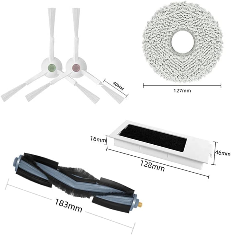 13PCS Replacement Accessories Spare Part for Ecovacs Deebot T20 PRO, T20 PRO - Image 7