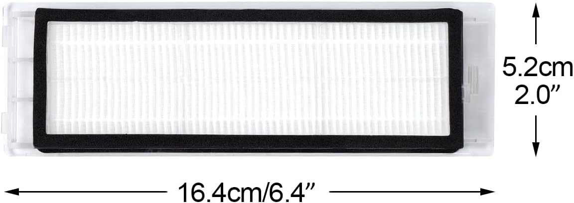 6pcs HEPA Filters for xiaomi vacuum parts compatible roborock s6 filter - Image 2