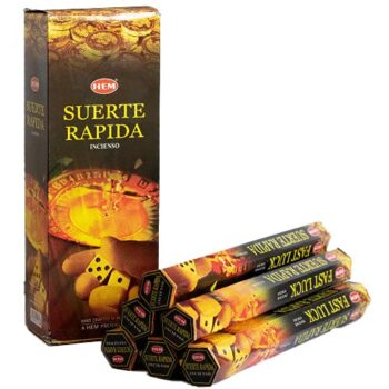 Fast Luck - Box of Six 20 Stick Tubes - Incense