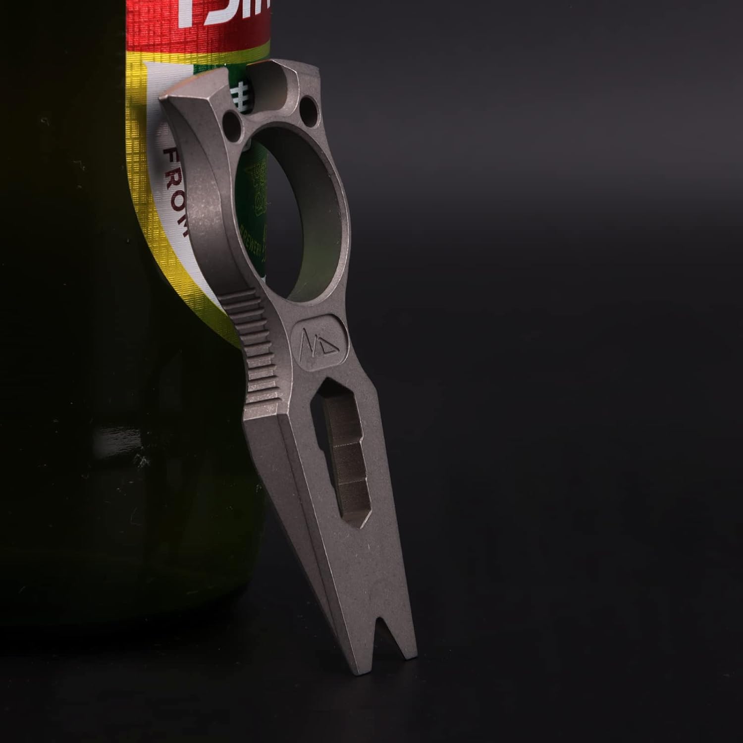 EDC Multi Tool with Wrench Bottle Opener Pry Bar Function Mini Portable - Image 7