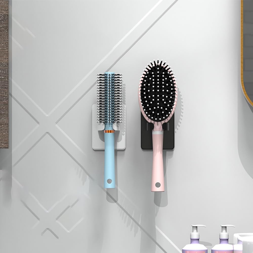 Shower Shaver Holder 4-Piece, Waterproof Self-Adhesive Hook, Detachable - Image 2
