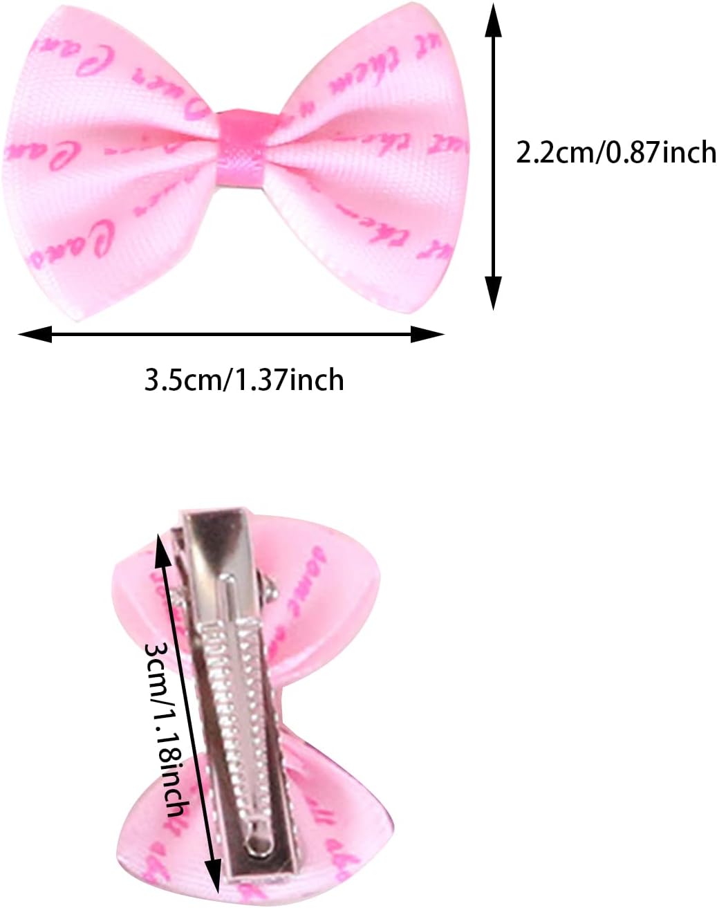Pet Dog Hair Bows Clips, Pet Small Dog Grooming Bows with Metal Clips for Dog - Image 6