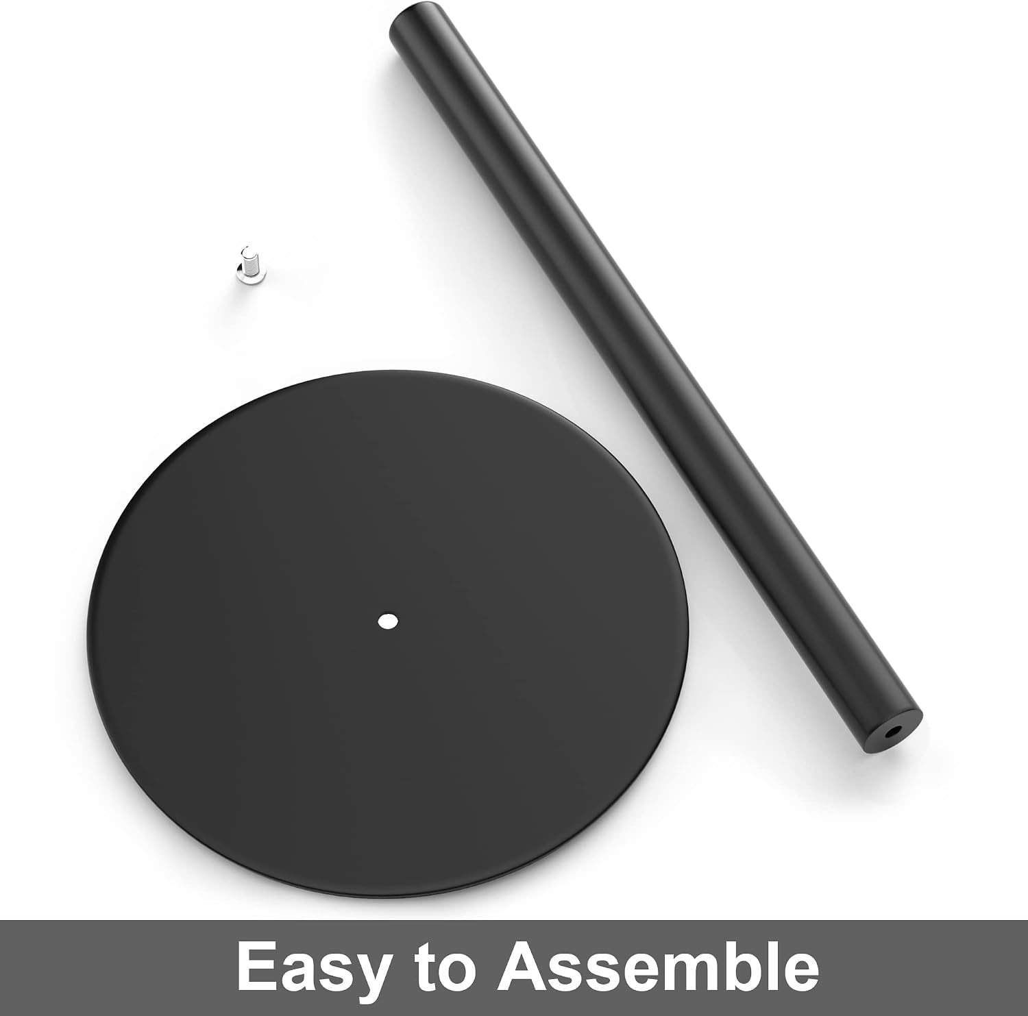 Black Paper Towel Holder Countertop, Free-Standing Kitchen Roll Holder - Image 5