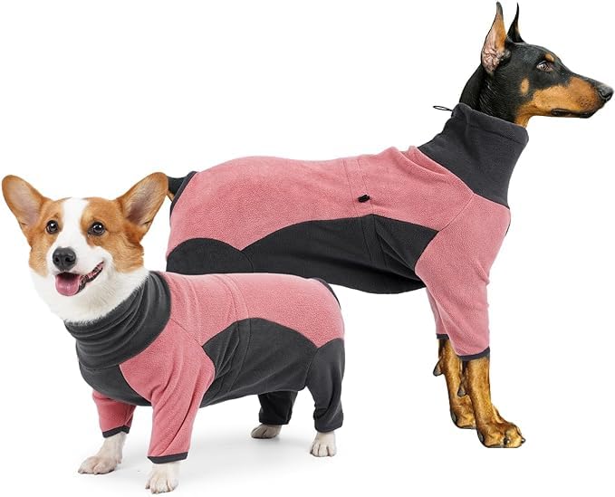 Dog Winter Coat Warm Fleece Jacket for Small Medium Large Dog Full Body Dog