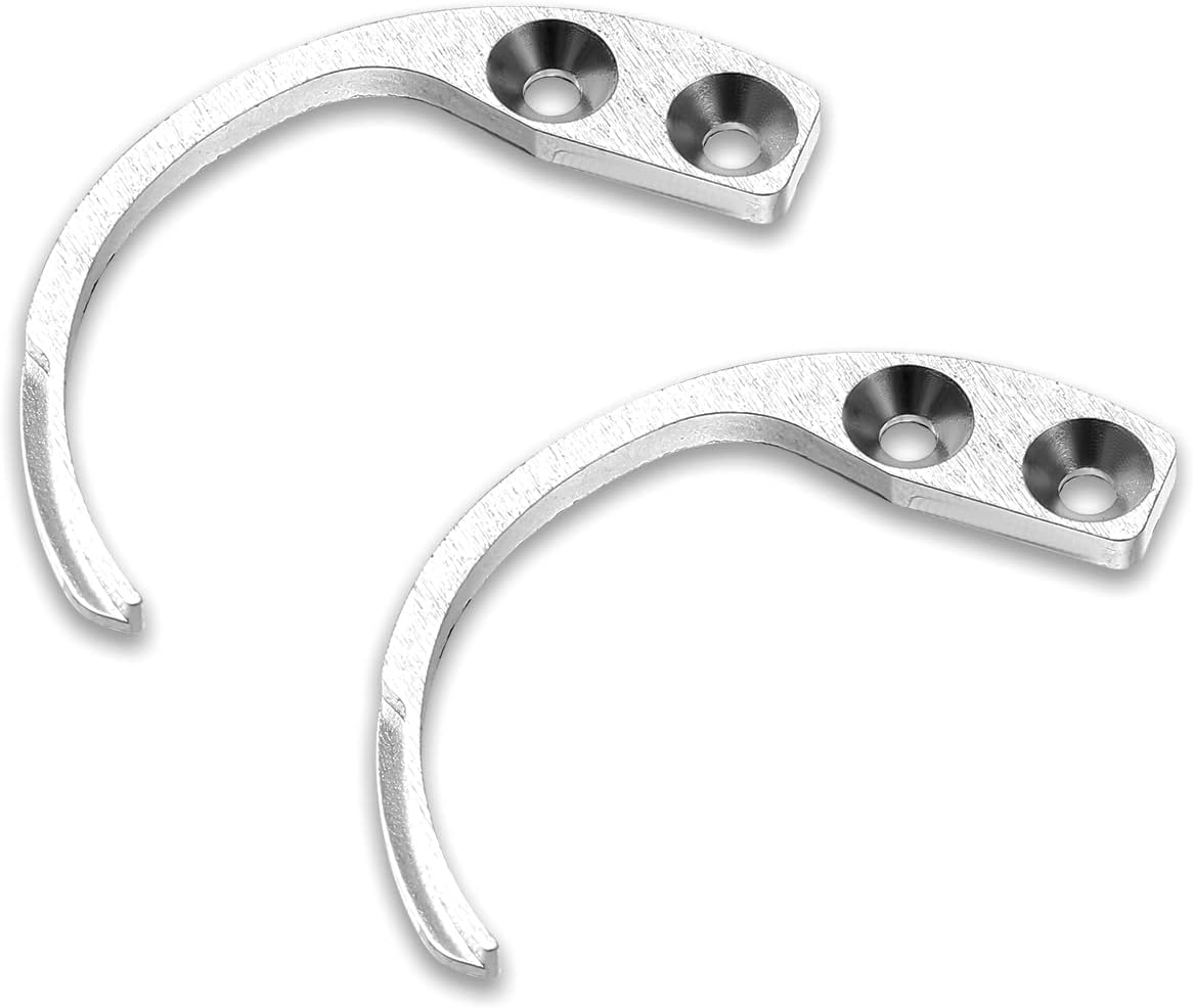 2pcs Portable Hard Steel Hook Tool, Manual Security tag Remover Key