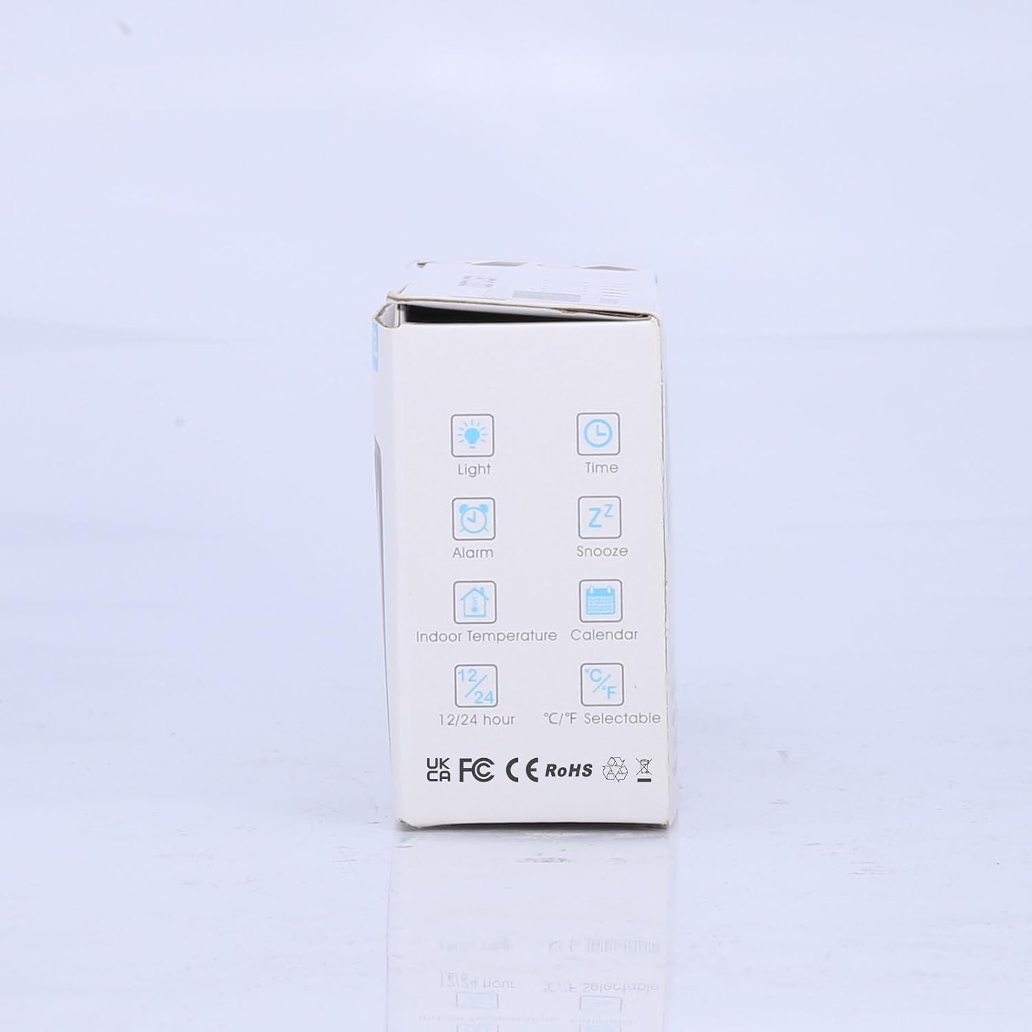 Digital Alarm Clock, Bedside Alarm Clock with Large LED Display, Non Ticking - Image 12
