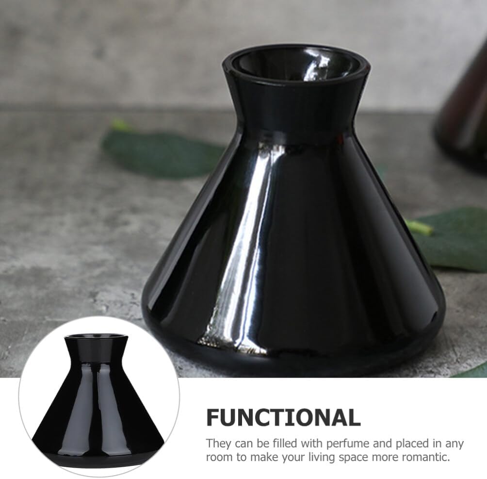 Glass Diffuser Bottles, Black Empty Reed Diffuser Bottle Fragrance Accessories - Image 6