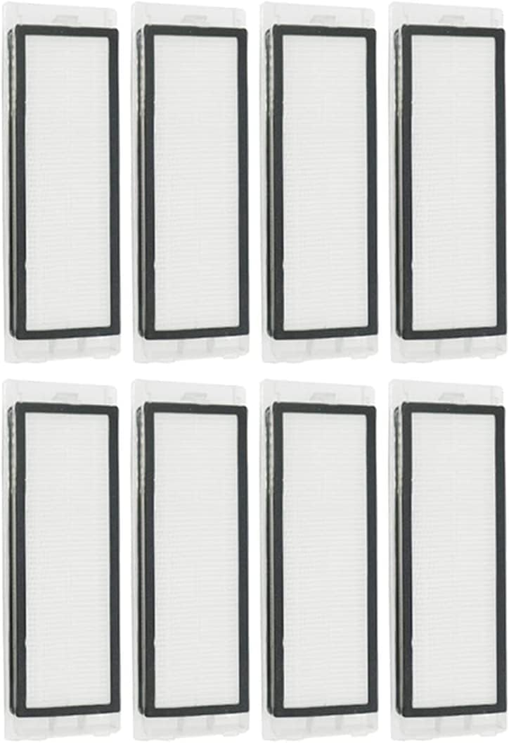 8 Pack Replacement Filters Parts Compatible with Xiaomi Roborock S50 S55 S6 Pure