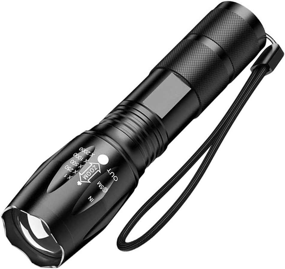 LED Flashlights High Lumens - Flashlights for Camping, Hiking, Walking