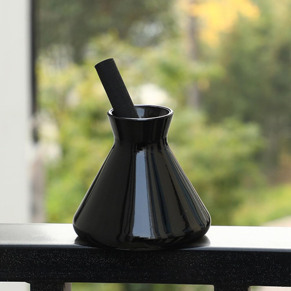 Glass Diffuser Bottles, Black Empty Reed Diffuser Bottle Fragrance Accessories - Image 8