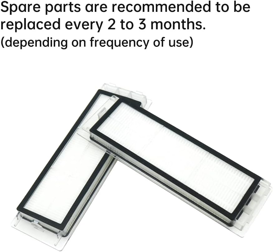 8 Pack Replacement Filters Parts Compatible with Xiaomi Roborock S50 S55 S6 Pure - Image 4