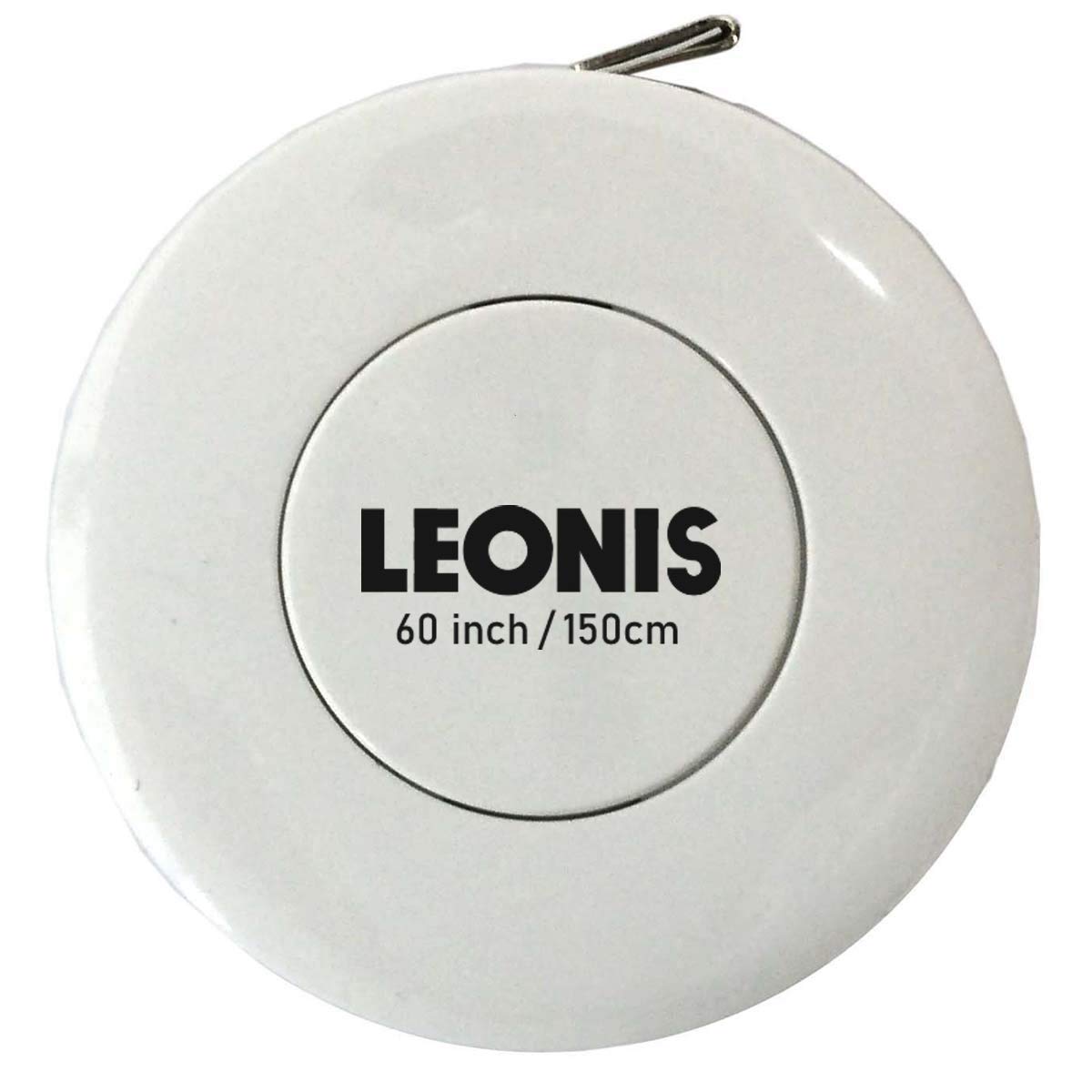 Spring Tape Measure 60 inch / 150 cm 1pc White