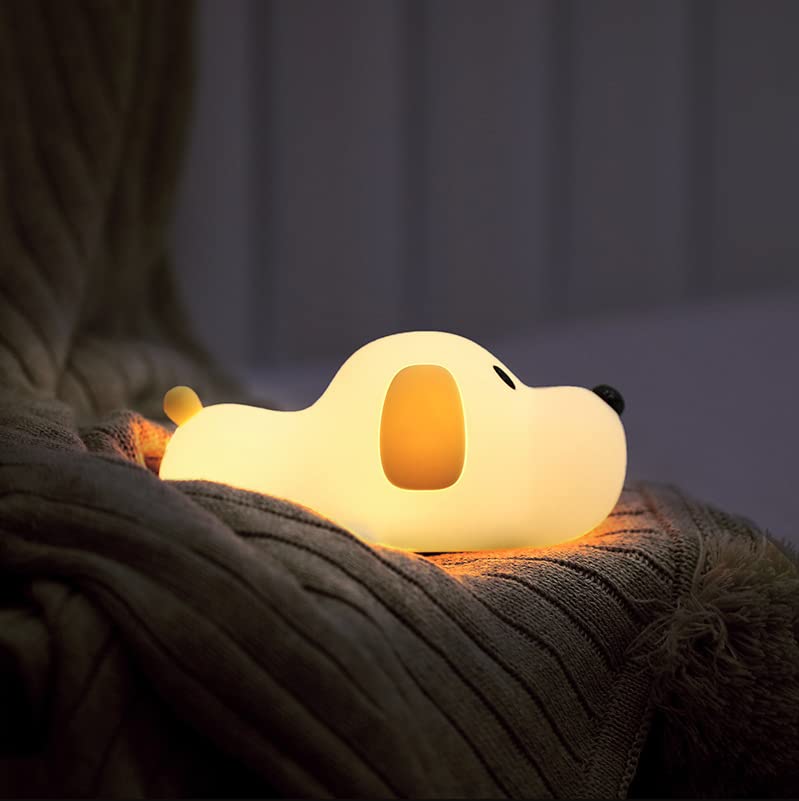 LED Rechargable Puppy Night Lamp Light Dog Kids Night Light Touch Control - Image 8