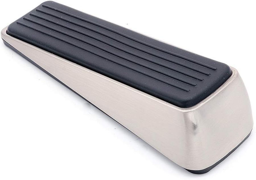 Set of 4 Door Stop, Mounting Free, Zinc Alloy Made, Door Buffers with Rubber - Image 3
