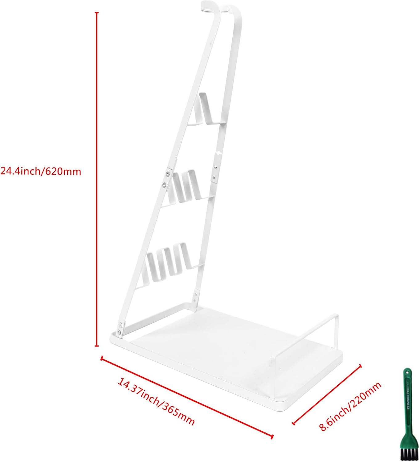 Universal Vacuum Stand,Storage-Stand-Docking-Station-Holder,Stable Metal Storage - Image 3